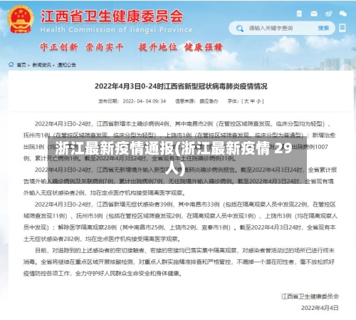 浙江最新疫情通报(浙江最新疫情 29人)