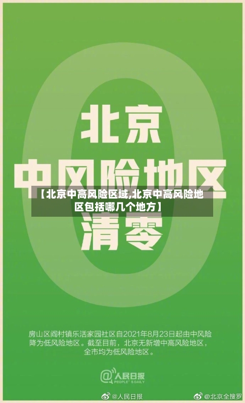 【北京中高风险区域,北京中高风险地区包括哪几个地方】-第2张图片