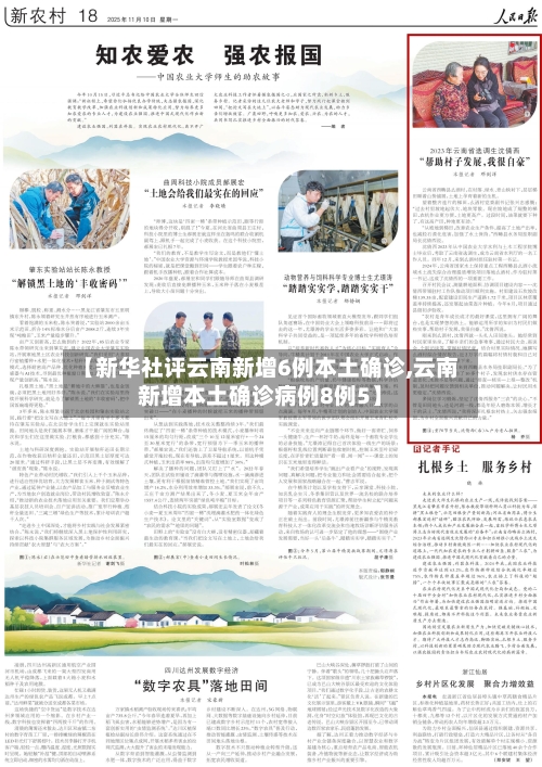 【新华社评云南新增6例本土确诊,云南新增本土确诊病例8例5】-第2张图片