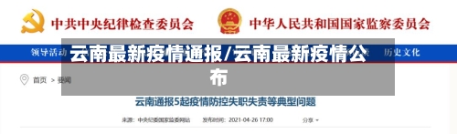 云南最新疫情通报/云南最新疫情公布-第2张图片