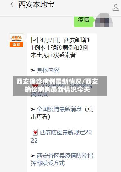 西安确诊病例最新情况/西安确诊病例最新情况今天-第2张图片