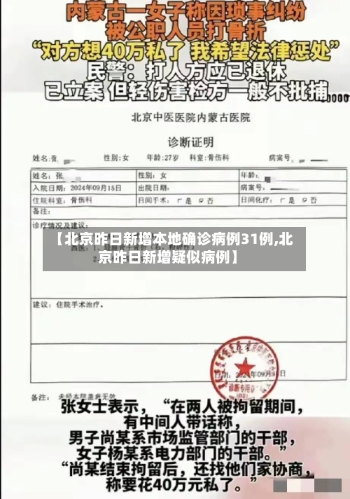 【北京昨日新增本地确诊病例31例,北京昨日新增疑似病例】-第3张图片