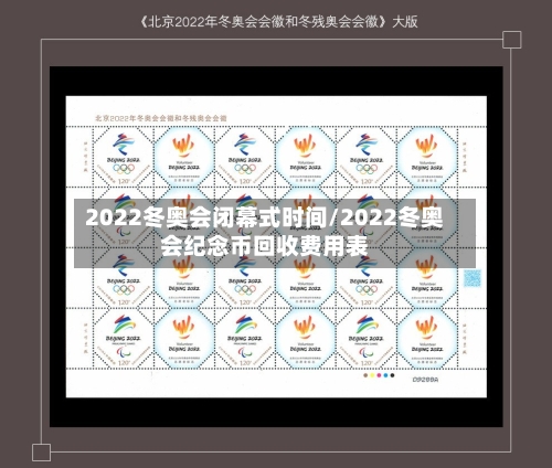 2022冬奥会闭幕式时间/2022冬奥会纪念币回收费用表-第3张图片