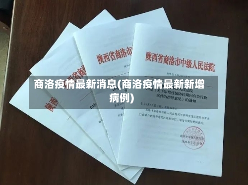 商洛疫情最新消息(商洛疫情最新新增病例)-第2张图片