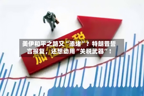 美伊和平之路又“添堵”？特朗普誓言报复，还想动用“关税武器”！-第3张图片