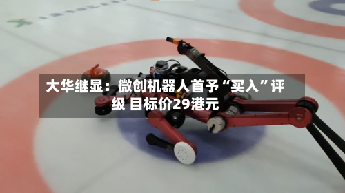 大华继显：微创机器人首予“买入”评级 目标价29港元-第2张图片