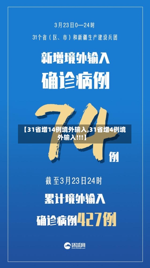 【31省增14例境外输入,31省增4例境外输入!!!】