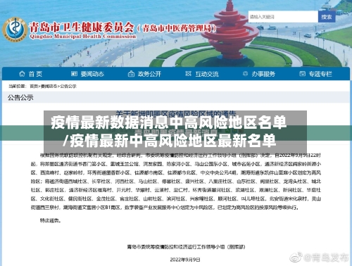 疫情最新数据消息中高风险地区名单/疫情最新中高风险地区最新名单