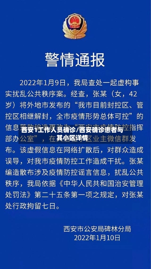 西安1工作人员确诊/西安确诊患者与其小区详情-第2张图片