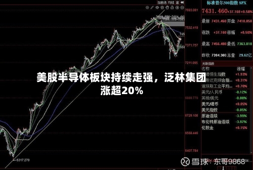 美股半导体板块持续走强，泛林集团涨超20%-第2张图片