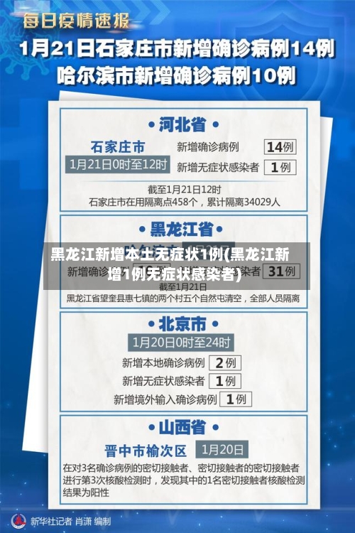 黑龙江新增本土无症状1例(黑龙江新增1例无症状感染者)-第3张图片