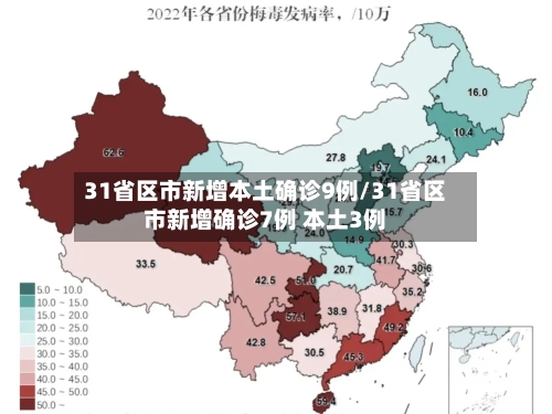 31省区市新增本土确诊9例/31省区市新增确诊7例 本土3例