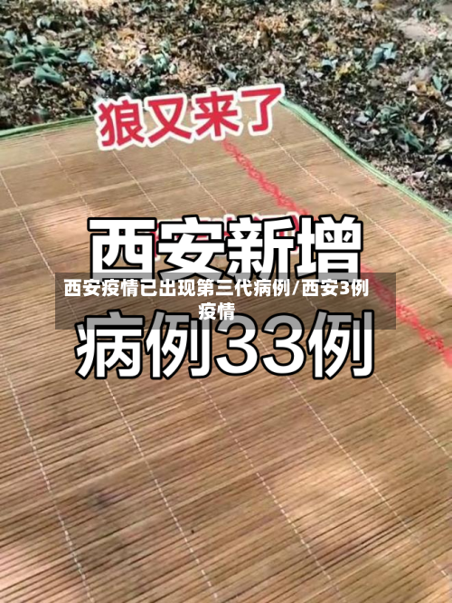 西安疫情已出现第三代病例/西安3例疫情-第2张图片