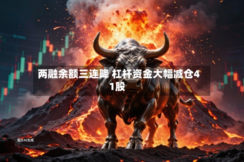 两融余额三连降 杠杆资金大幅减仓41股
