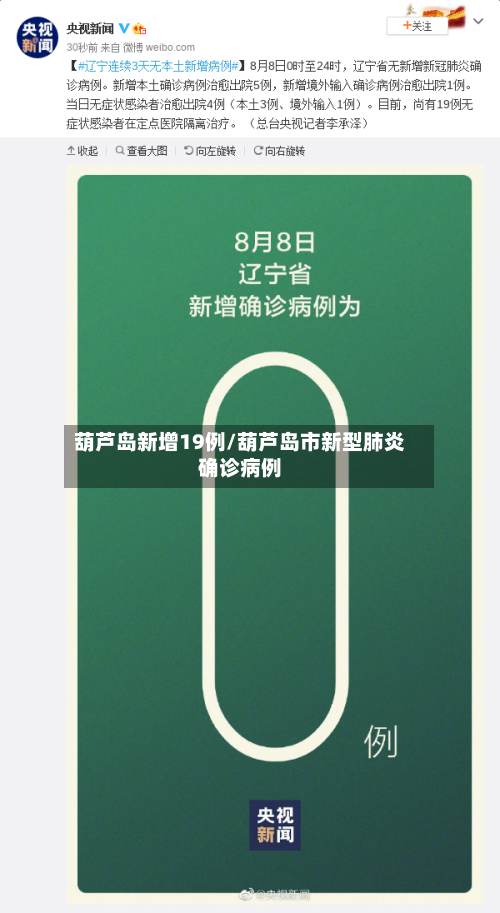 葫芦岛新增19例/葫芦岛市新型肺炎确诊病例-第2张图片