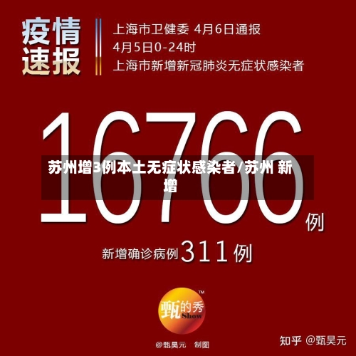 苏州增3例本土无症状感染者/苏州 新增-第2张图片