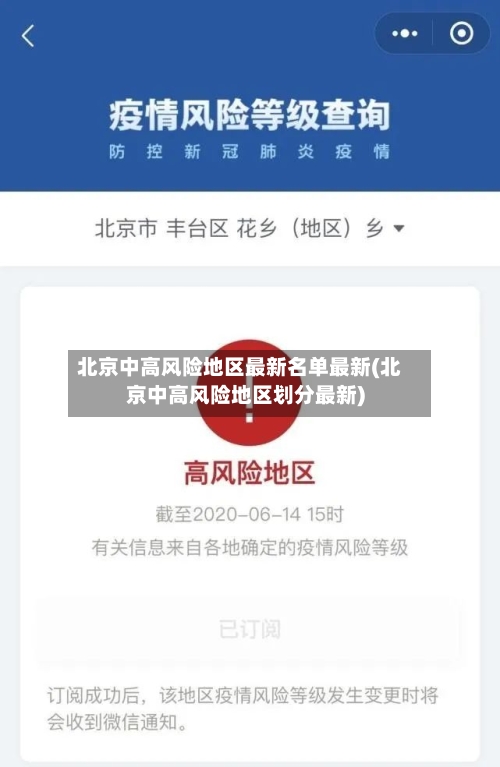 北京中高风险地区最新名单最新(北京中高风险地区划分最新)-第3张图片