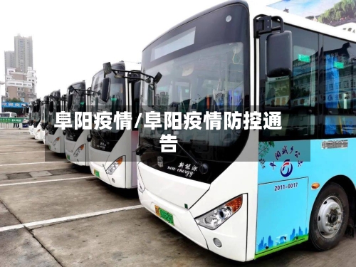 阜阳疫情/阜阳疫情防控通告-第3张图片