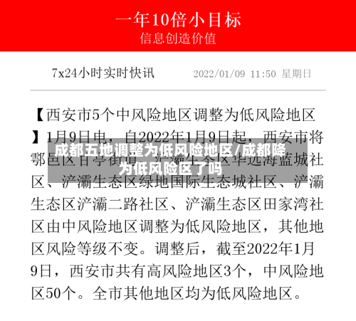 成都五地调整为低风险地区/成都降为低风险区了吗-第2张图片