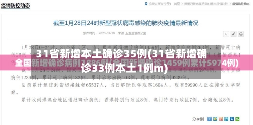 31省新增本土确诊35例(31省新增确诊33例本土1例m)-第2张图片