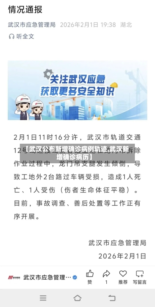 【武汉公布新增确诊病例轨迹,武汉新增确诊病历】