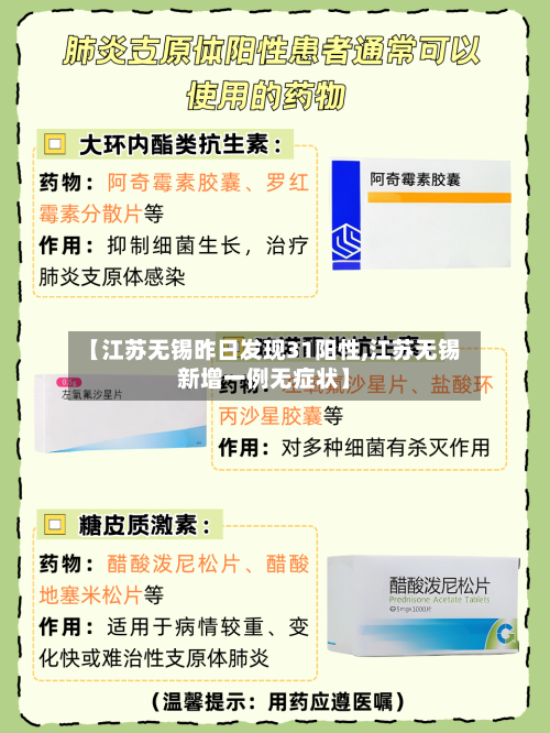 【江苏无锡昨日发现31阳性,江苏无锡新增一例无症状】