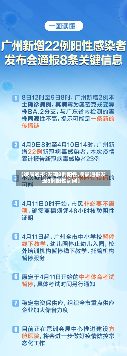 【凌晨通报:发现8例阳性,凌晨通报发现8例阳性病例】-第2张图片