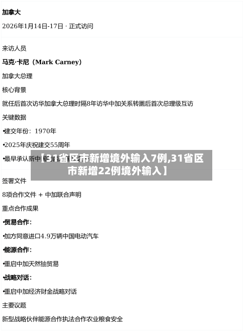 【31省区市新增境外输入7例,31省区市新增22例境外输入】-第2张图片