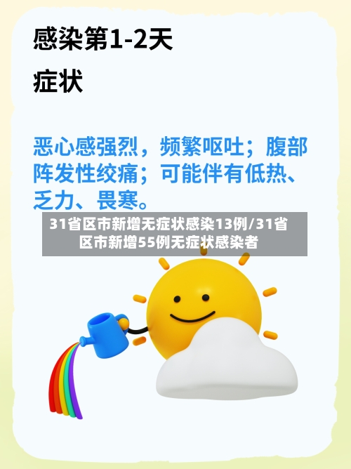 31省区市新增无症状感染13例/31省区市新增55例无症状感染者