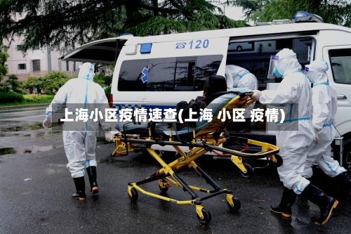 上海小区疫情速查(上海 小区 疫情)