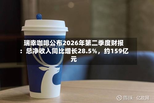 瑞幸咖啡公布2026年第二季度财报：总净收入同比增长28.5%，约159亿元-第2张图片
