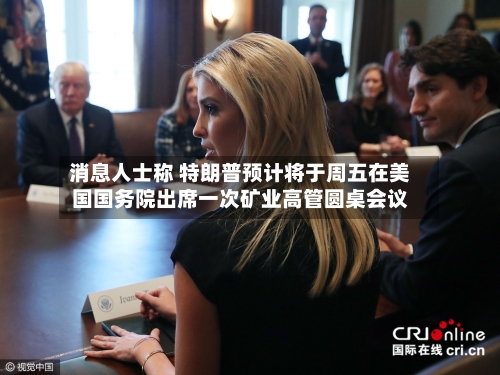 消息人士称 特朗普预计将于周五在美国国务院出席一次矿业高管圆桌会议-第2张图片