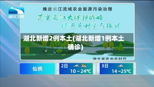 湖北新增2例本土(湖北新增1例本土确诊)