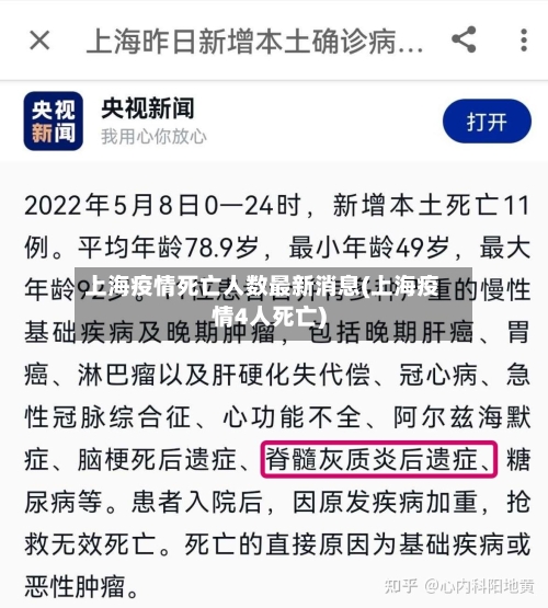 上海疫情死亡人数最新消息(上海疫情4人死亡)
