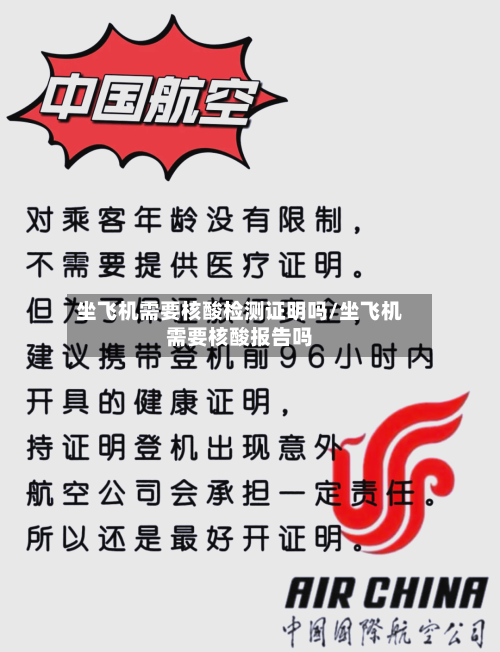 坐飞机需要核酸检测证明吗/坐飞机需要核酸报告吗