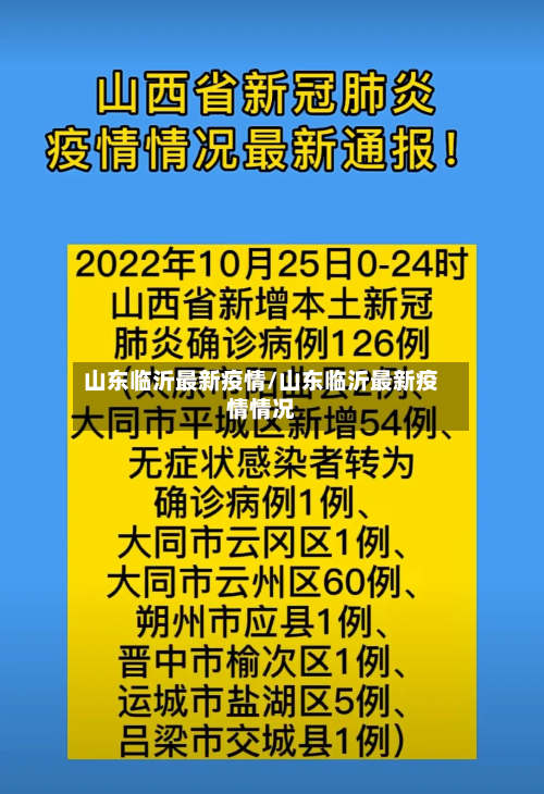 山东临沂最新疫情/山东临沂最新疫情情况