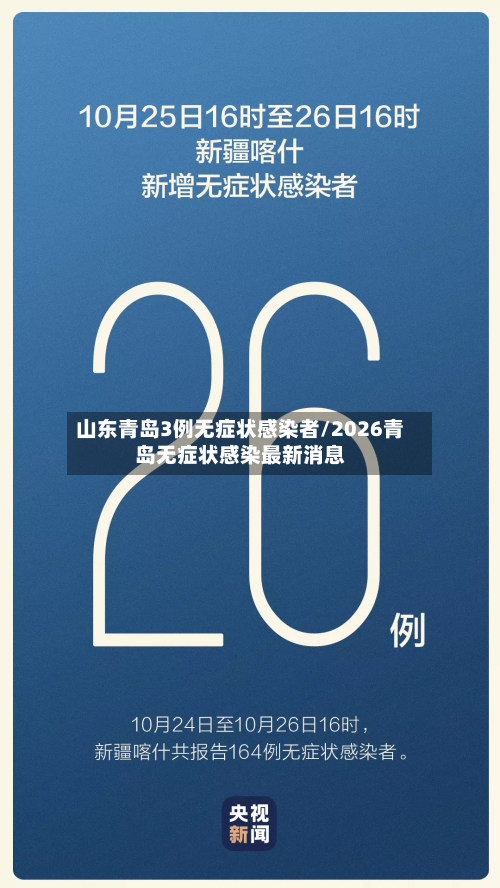 山东青岛3例无症状感染者/2026青岛无症状感染最新消息-第3张图片
