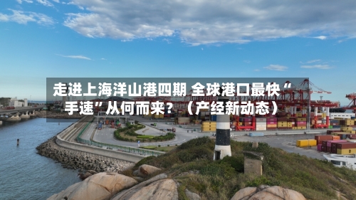 走进上海洋山港四期 全球港口最快“手速”从何而来？（产经新动态）