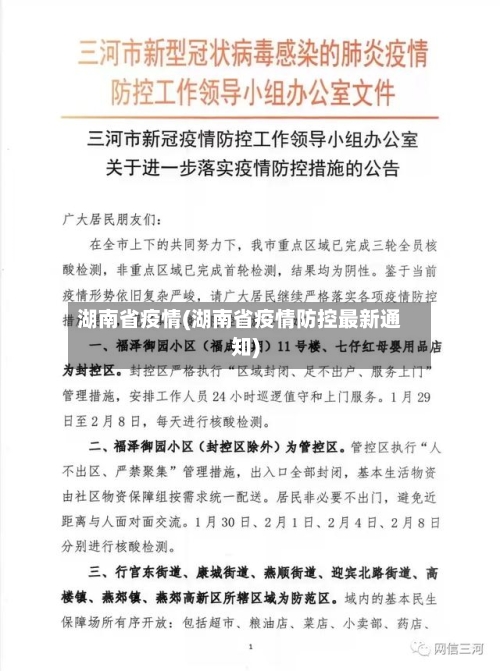 湖南省疫情(湖南省疫情防控最新通知)-第2张图片