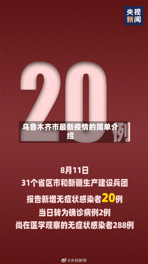 乌鲁木齐市最新疫情的简单介绍