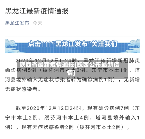 陕西省最新疫情通报(陕西公布最新疫情)