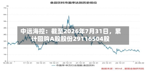 中远海控：截至2026年7月31日，累计回购A股股份29116504股