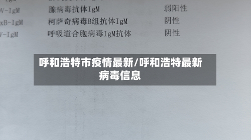 呼和浩特市疫情最新/呼和浩特最新病毒信息-第3张图片