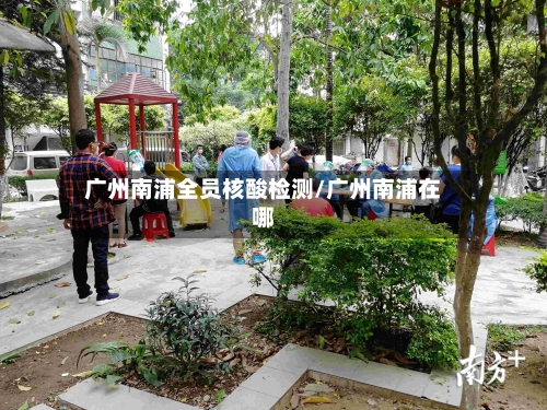广州南浦全员核酸检测/广州南浦在哪-第2张图片