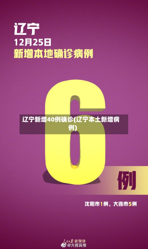 辽宁新增40例确诊(辽宁本土新增病例)-第2张图片