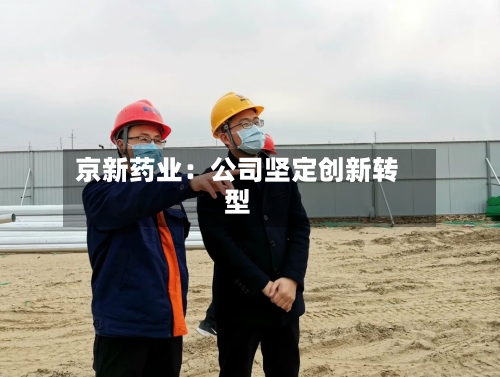 京新药业：公司坚定创新转型