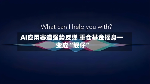 AI应用赛道强势反弹 重仓基金摇身一变成“靓仔”