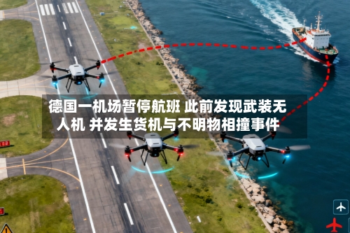 德国一机场暂停航班 此前发现武装无人机 并发生货机与不明物相撞事件