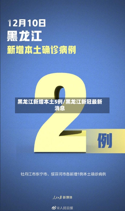 黑龙江新增本土5例/黑龙江新冠最新消息