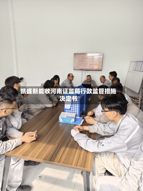 凯盛新能收河南证监局行政监管措施决定书-第2张图片
